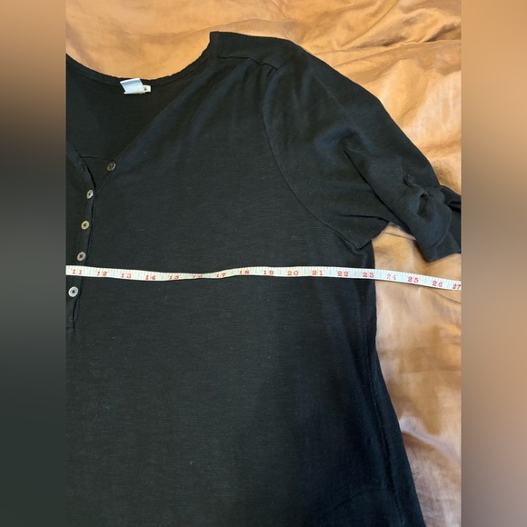 Chico’s Maxi Dress Women’s Size 20/22 Black Relaxed Casual Comfy - Picture 5 of 7